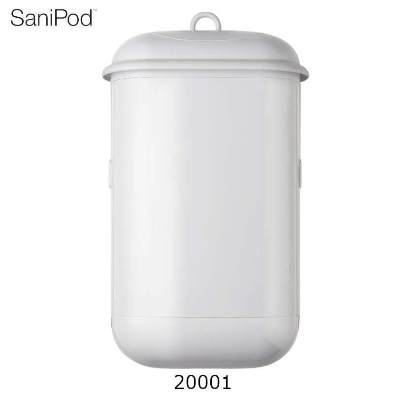 SaniPod - Pod Petite 20001 White - Manual Version