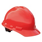 Radians, Case of 20, GHR4-Red Granite Cap Style 4 Point Ratchet Suspension Hard Hat