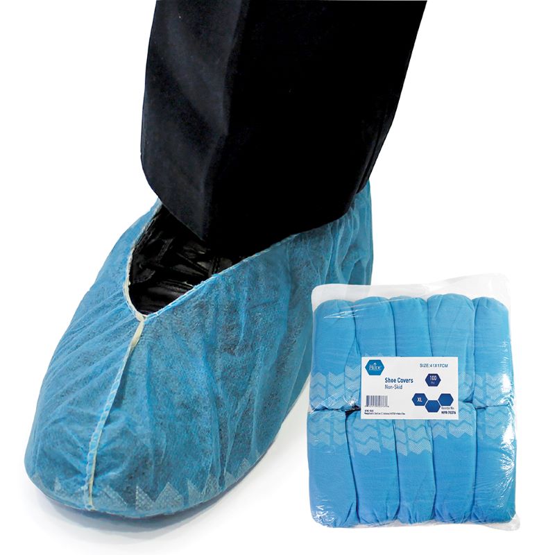 MedPride Elastic Shoe Covers, 3 Packs of 100
