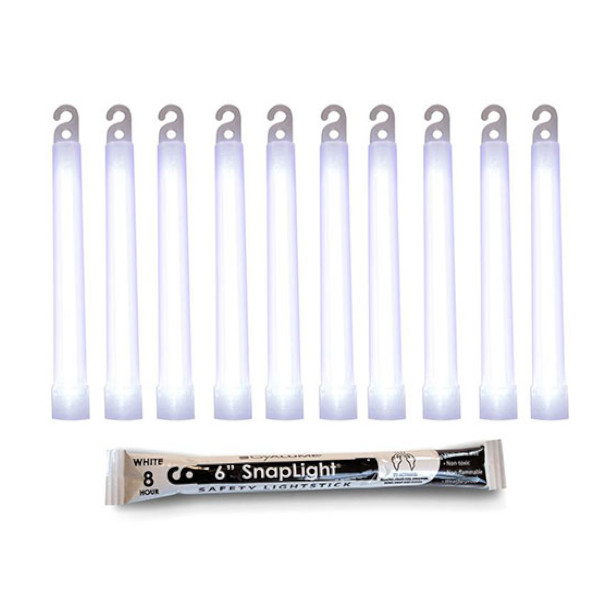 6″ Glow Sticks, 12 Hour, Safety Grade