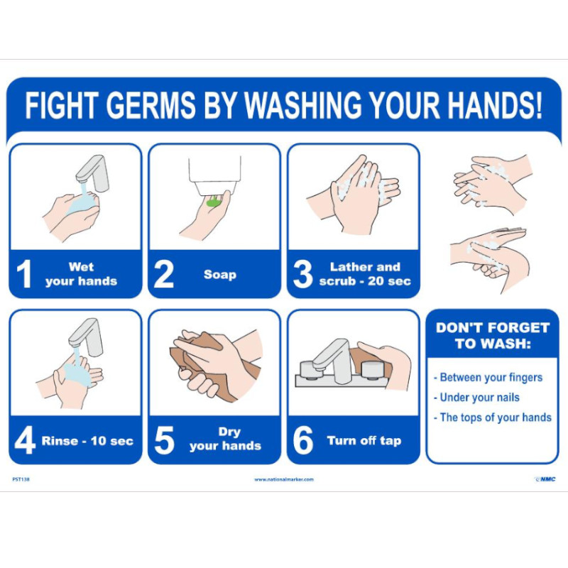 germs on hands