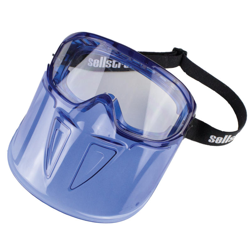 Sellstrom S80300 Premium Safety Goggle with Detachable Face Shield - Pack of 12