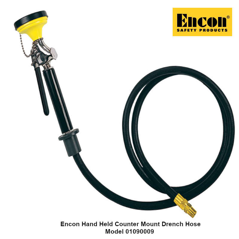 Encon 01090009 Hand Held Counter Mount Drench Hose