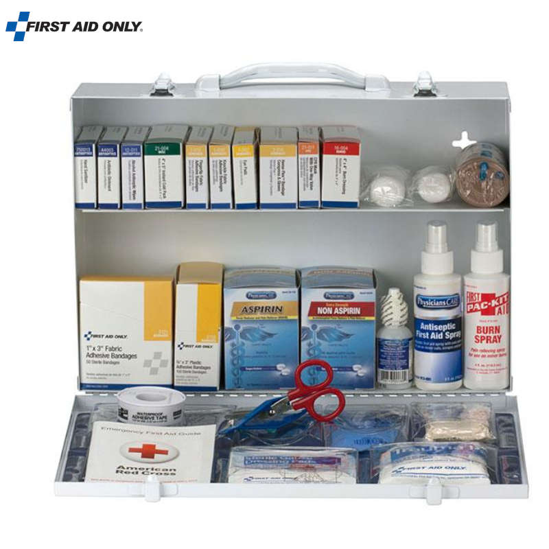 First Aid Only 90572 ANSI A+,  2-Shelf, 75-Person First Aid Station