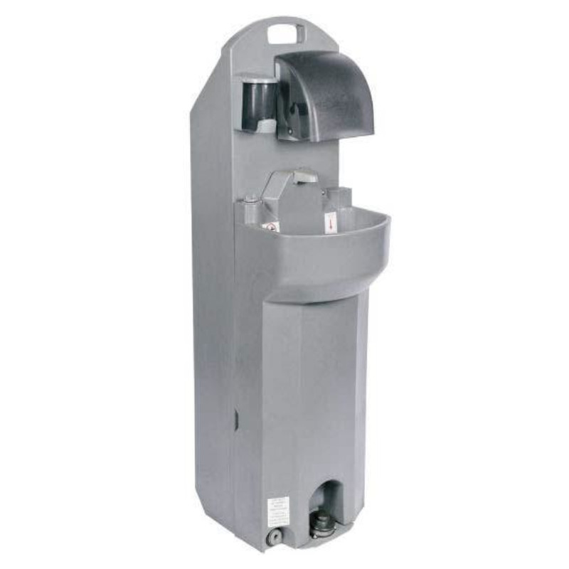 PolyJohn PSW3-1000 Portable Hand Washing Station, Gray