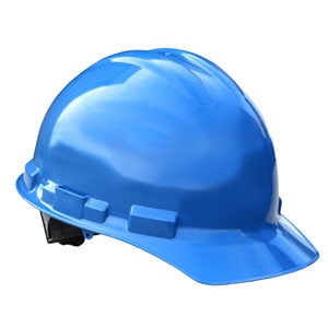 Radians, Case of 20, GHR4-Blue Granite Cap Style 4 Point Ratchet Suspension Hard Hat