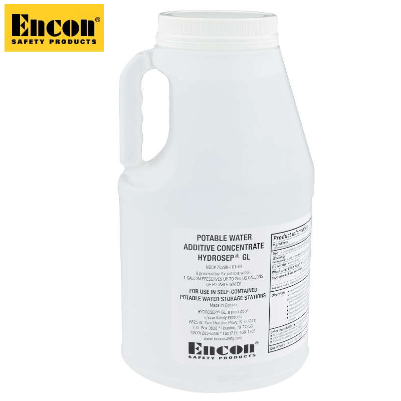 Encon 01110803 Hydrosep Eyewash Additive - Four 1 Gallon Jugs