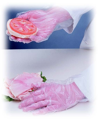 Disposable Polyethylene Gloves - Economical Food Service Gloves