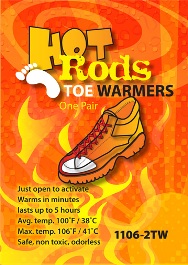 Toe Warmers - OccuNomix Hot Rods Toe Warmers 1106-10TW