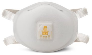 3M 8212 Particulate Welding Respirator with Faceseal - 10/Box