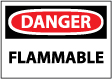 Danger - Flammable Sign