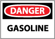 Danger - Gasoline Sign