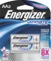 Energizer AA Ultimate Lithium Battery 2/pk
