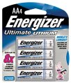 Energizer AA Ultimate Lithium Battery 4/pk
