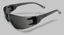 Gray/Anti-Fog Lens, Charcoal Frame