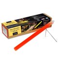Cyalume 10" Red Unfoiled Flare w/Wire Stand, 4/10 pks