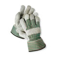 Shoulder Leather Palm Glove with Safety Cuff - Size Small