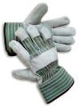Premium Select Shoulder Leather Palm Glove with Safety Cuff - Size Small