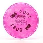 S12-3M P100 Particulate Filter 2091, 12 Pks of 2
