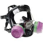 S13-North Full Face Silicone Respirator, Med/Large