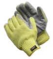 Kevlar® Glove W/ Double Stitched Sewn-In Leather Palm, Heavy Weight - 09-K350LP