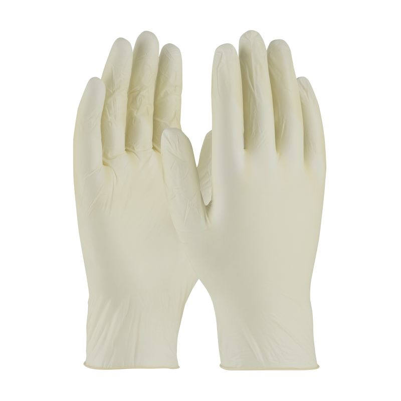 Disposable Non-Latex Synthetic Medical & Food Grade Powdered Textured Grip Glove - 1,000 Gloves Per Case
